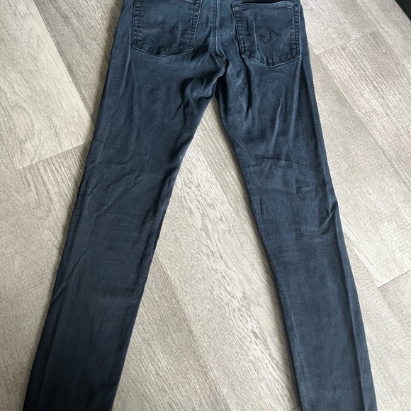 AG Adriano Goldschmied The FARRAH Skinny ANKLE Black Jeans Womens 26 R Lot #223 - Picture 2 of 5